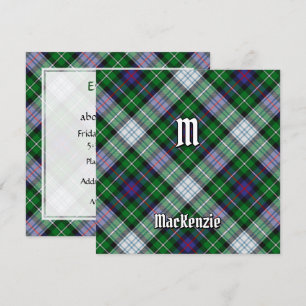 Clan MacKenzie Dress Tartan Invitation