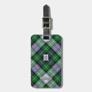 Clan MacKenzie Dress Tartan Luggage Tag