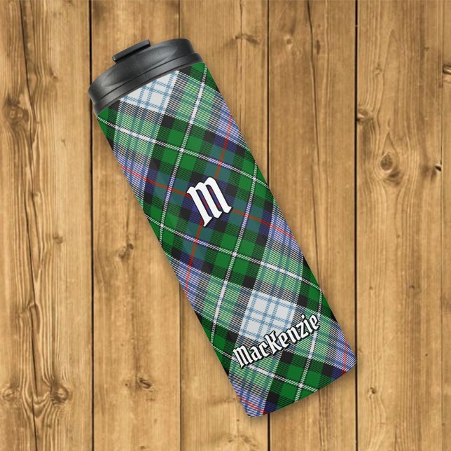 Clan MacKenzie Dress Tartan Thermal Tumbler (Creator Uploaded)