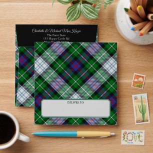 Clan MacKenzie habit Tartan Enveloppe