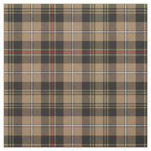 Clan MacKenzie Hunting Brown Tartan Fabric