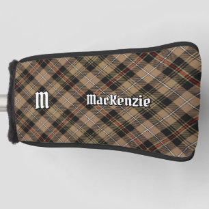 Clan MacKenzie Hunting Brown Tartan Golf Head Cover
