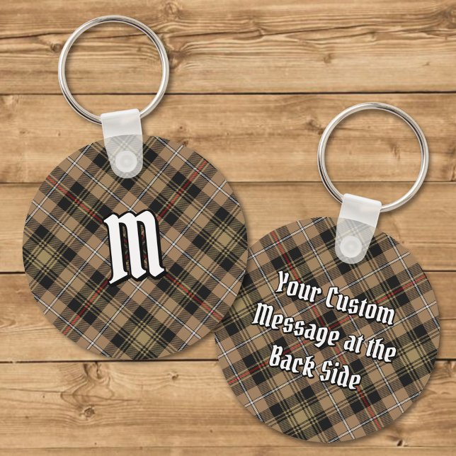 Clan MacKenzie Hunting Brown Tartan Keychain (Creator Uploaded)