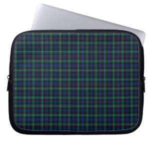 Clan MacKenzie Plaid Tartan Laptop Sleeve