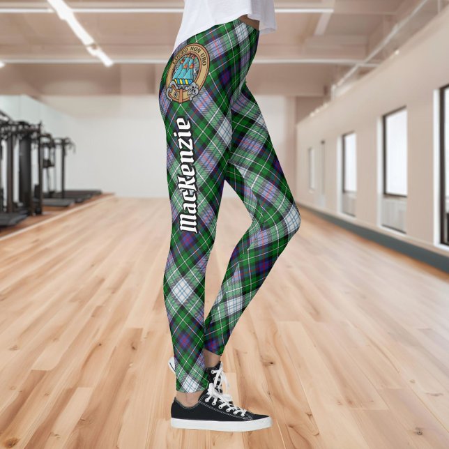 Clan MacKenzie Robe Tartan Leggings (Créateur téléchargé)