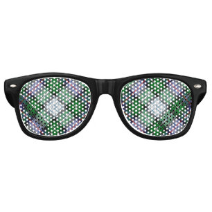 Clan MacKenzie Robe Tartan Lunettes de soleil rétr