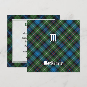 Clan MacKenzie Tartan Invitation