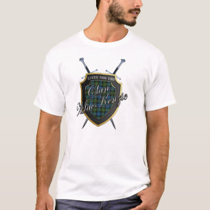 Clan MacKenzie Tartan Scottish Shield & Swords 2 T-Shirt