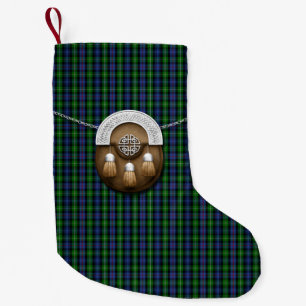 Clan MacKenzie Tartan Small Christmas Stocking