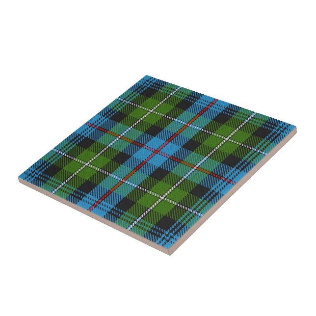 Clan MacKenzie Tartan  Tile (Side)