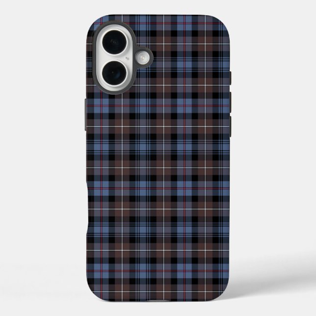 Clan Mackenzie Weathered Tartan Case-Mate iPhone Case (Back)