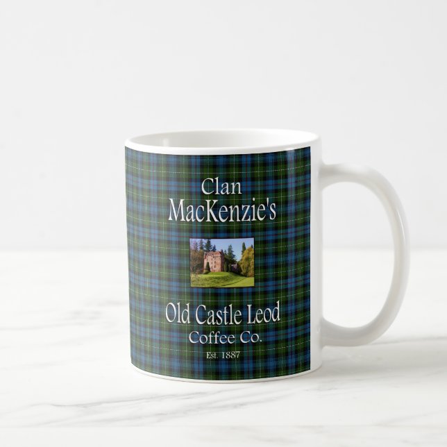 Clan MacKenzie's Old Castle Leod Coffee Co. Mug (Right)