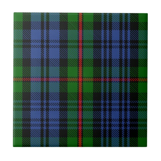 Clan MacKinlay Tartan Tile (Front)