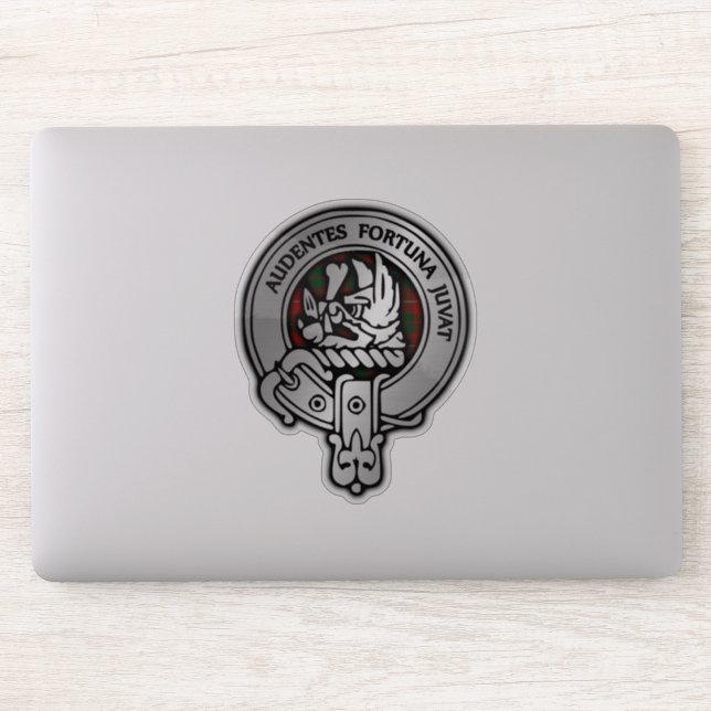 Clan MacKinnon Crest & Tartan (Computer)
