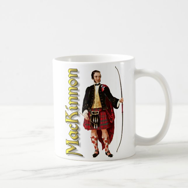 Clan MacKinnon Old Scotland Coffee Mug (Right)