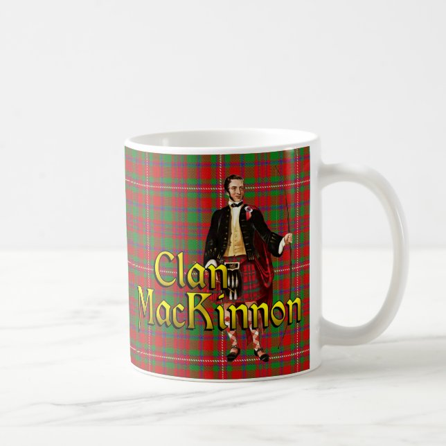 Clan MacKinnon Scottish Dream Coffee Mug (Right)