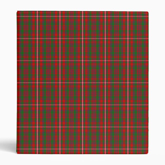 Clan MacKinnon Tartan Binder (Front)