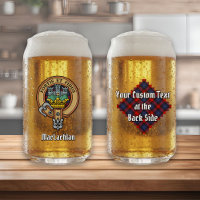 Clan MacLachlan Crest sur Tartan