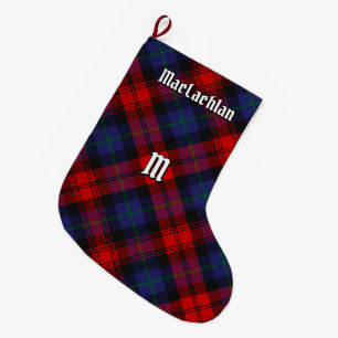 Clan MacLachlan Tartan Large Christmas Stocking