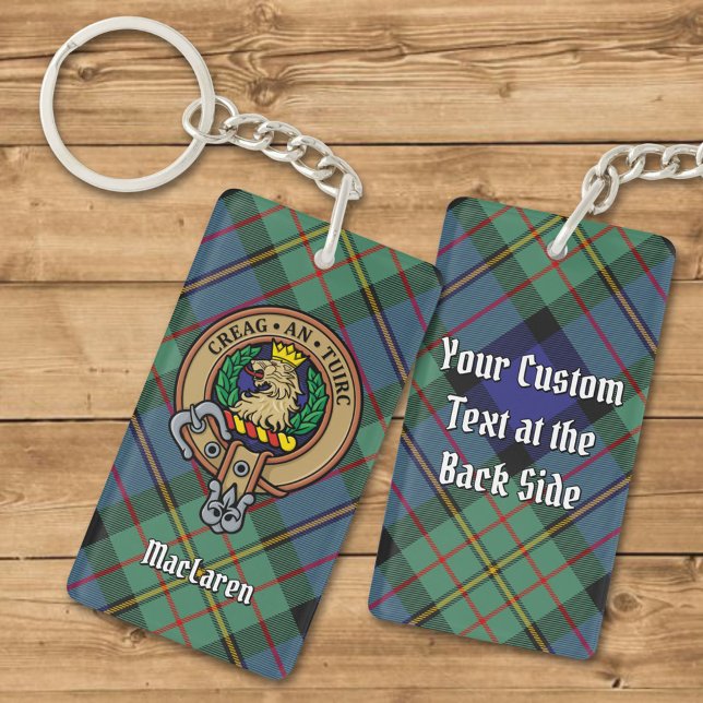 Clan MacLaren Crest Keychain (Creator Uploaded)