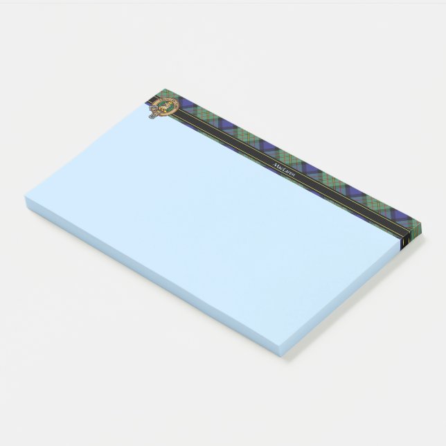 Clan MacLaren Crest Post-it Notes (Angled)