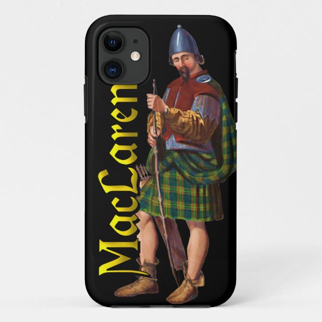 Clan MacLaren Old Scotland Case (Back)