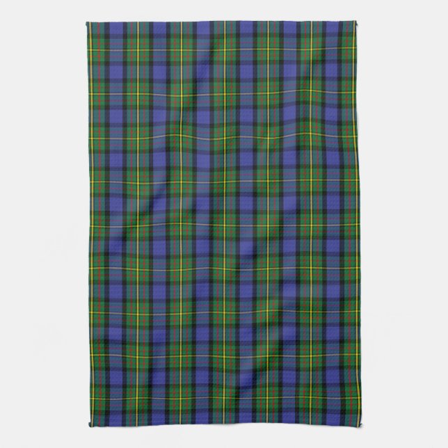 Clan MacLaren Tartan Kitchen Towel (Vertical)