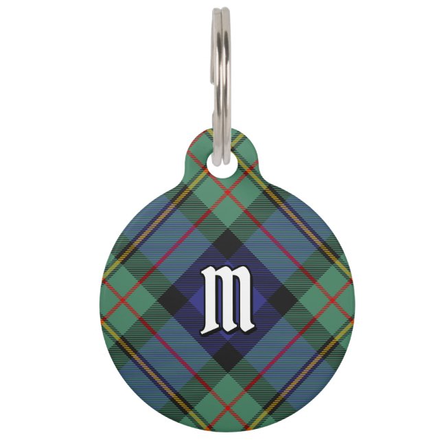 Clan MacLaren Tartan Pet Tag (Front)