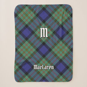 Clan MacLaren Tartan Sherpa Blanket