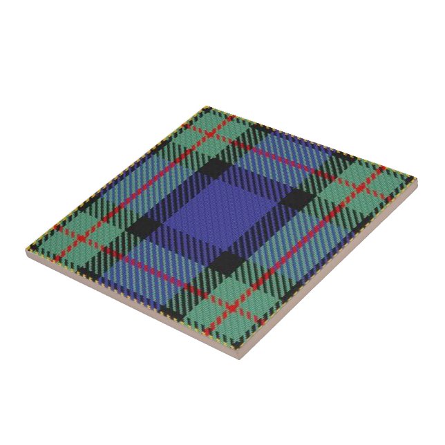 Clan MacLaren Tartan  Tile (Side)