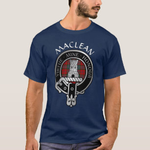 Clan MacLean Crest & T-Shirt Tartan