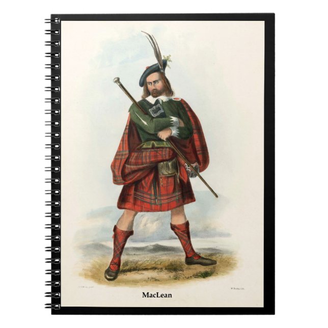 Clan MacLean Notebook (Front)