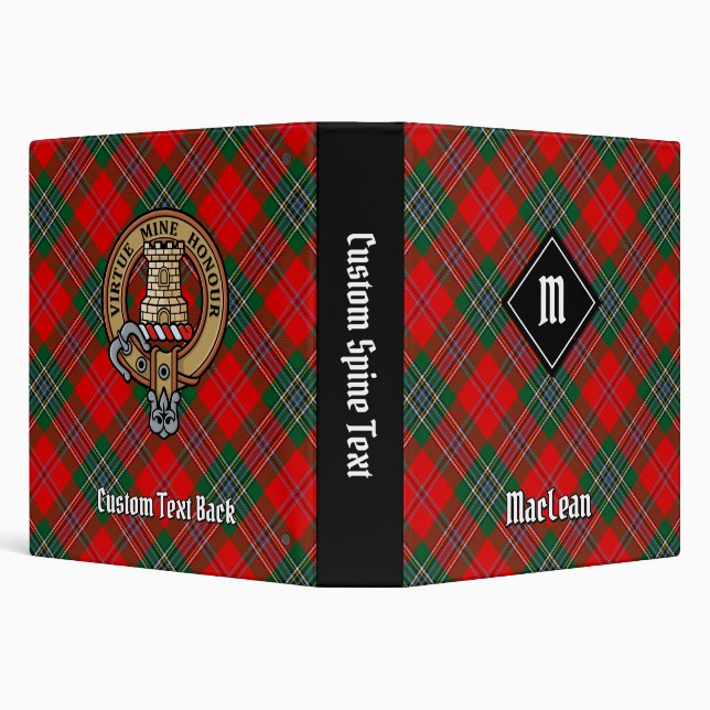 Clan MacLean Tartan Binder (Background)