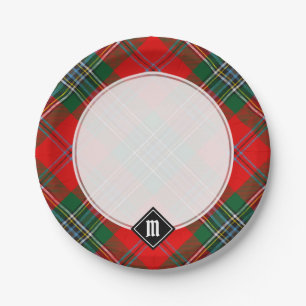 Clan MacLean Tartan Paper Plate