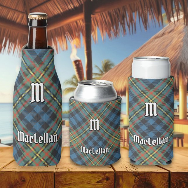 Clan MacLellan Ancient Tartan Bottle Cooler (Creator Uploaded)