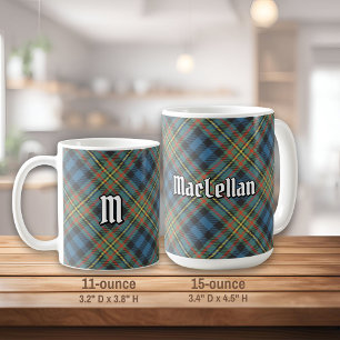 Clan MacLellan Ancient Tartan Coffee Mug