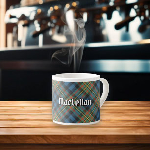 Clan MacLellan Ancient Tartan Espresso Cup