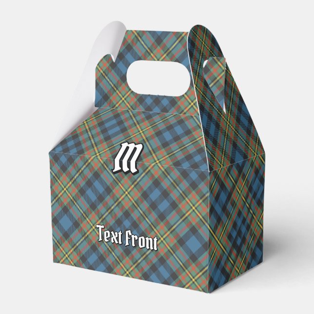 Clan MacLellan Ancient Tartan Favor Box (Front Side)