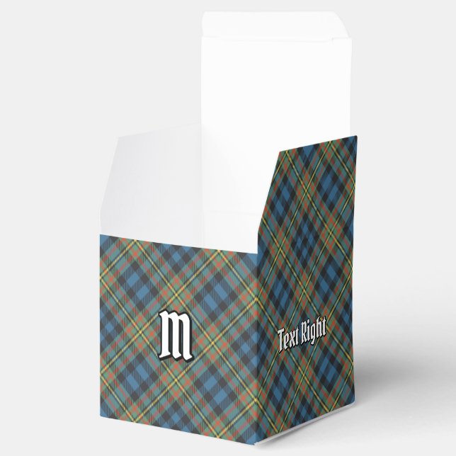 Clan MacLellan Ancient Tartan Favor Box (Opened)