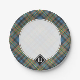 Clan MacLellan Ancient Tartan Paper Plate
