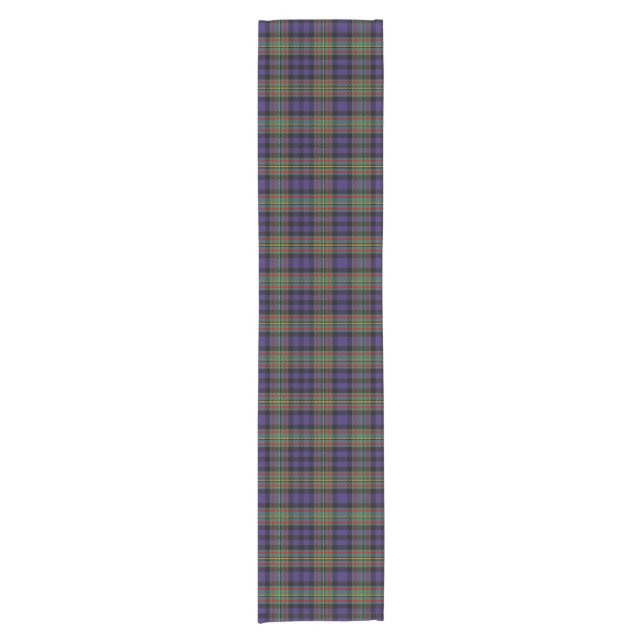 Clan MacLellan Tartan Short Table Runner (Front)