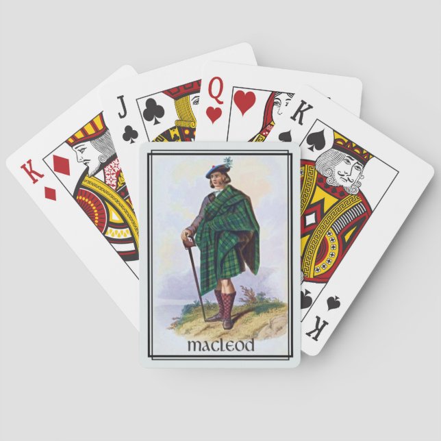 Clan MacLeod Classic Scotland Bicycle Deck Playing Cards (Back)