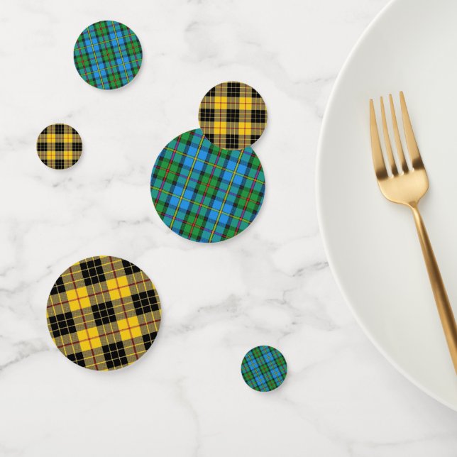 Clan MacLeod Combo 2 in 1 Celebration Tartan Confetti (Group)