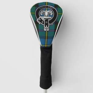 Clan MacLeod Crest & Hunting Tartan Golf Head Cove Cover