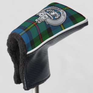 Clan MacLeod Crest & Hunting Tartan Golf Head Cover