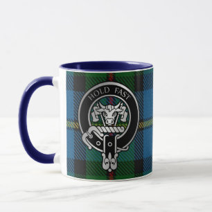 Clan MacLeod Crest & Hunting Tartan Mug