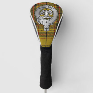 Clan MacLeod Crest & Snuffbox Tartan Golf Head Cover
