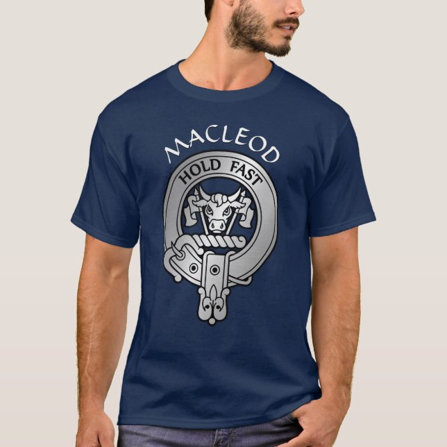 Clan MacLeod Crest T-Shirt (Front)