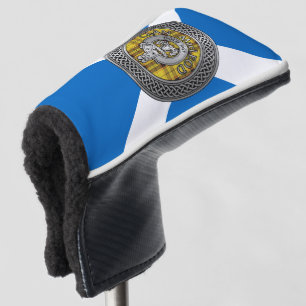 Clan MacLeod Crest & Tartan Knot Golf Head Cover