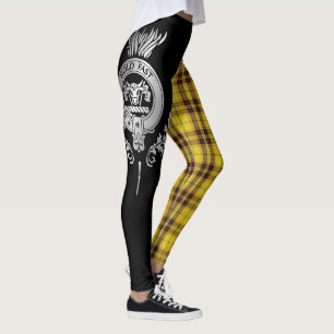 Clan MacLeod Crest & Tartan Leggings